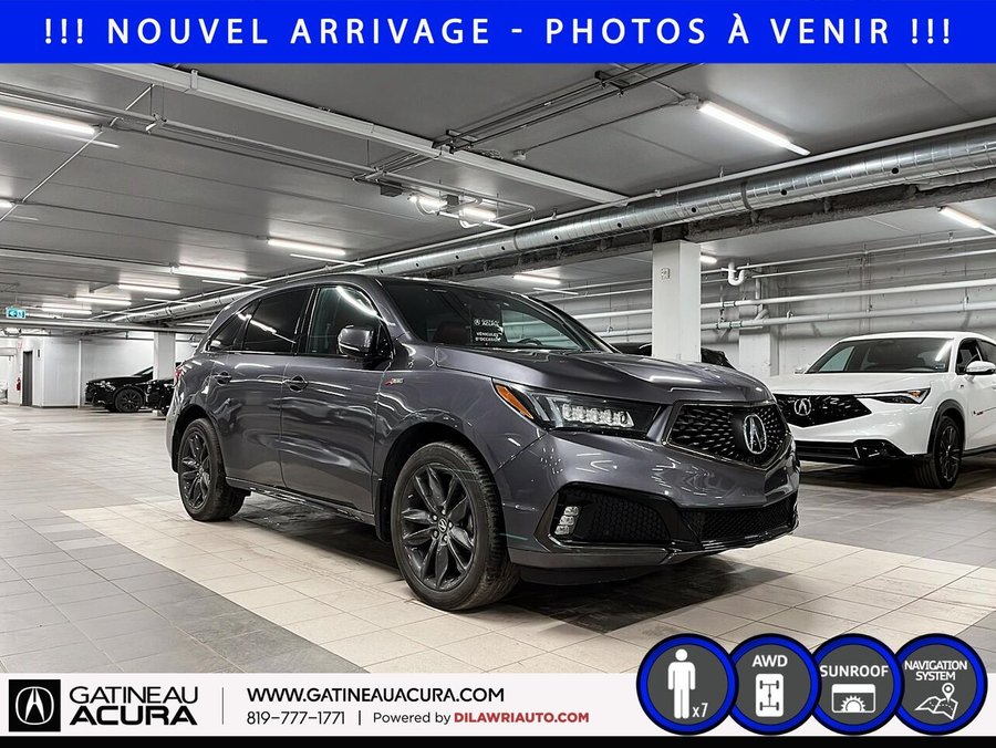 Acura MDX *** UN PROPRIO + BAS KILOMÉTRAGE*** 2020 Gris