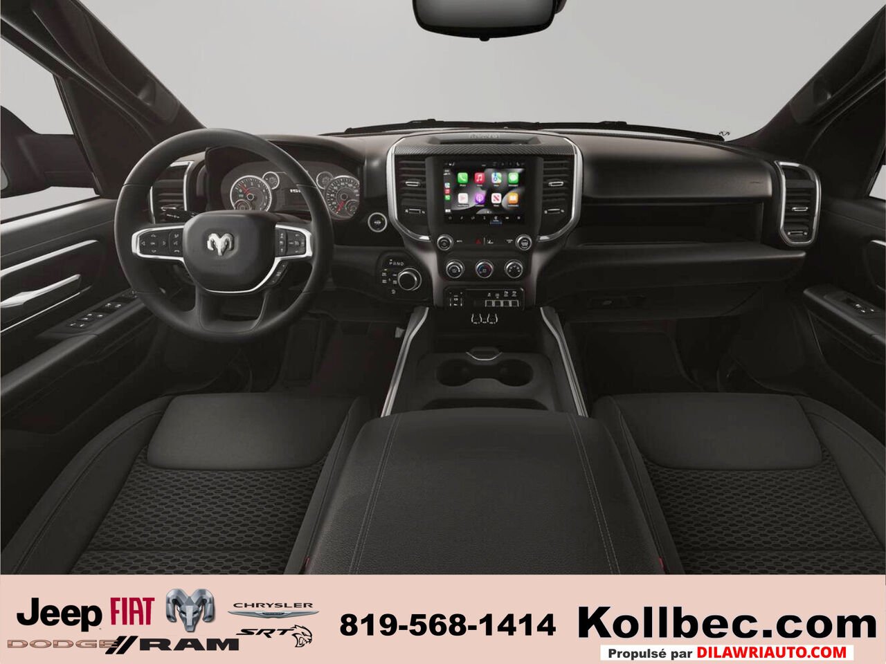 Ram 1500 26360 | Sport cabine d'équipe 4x4 caisse de 5 pi 7 po 2026 Couche nacrée cristal noir étincelant Gatineau - photo #3