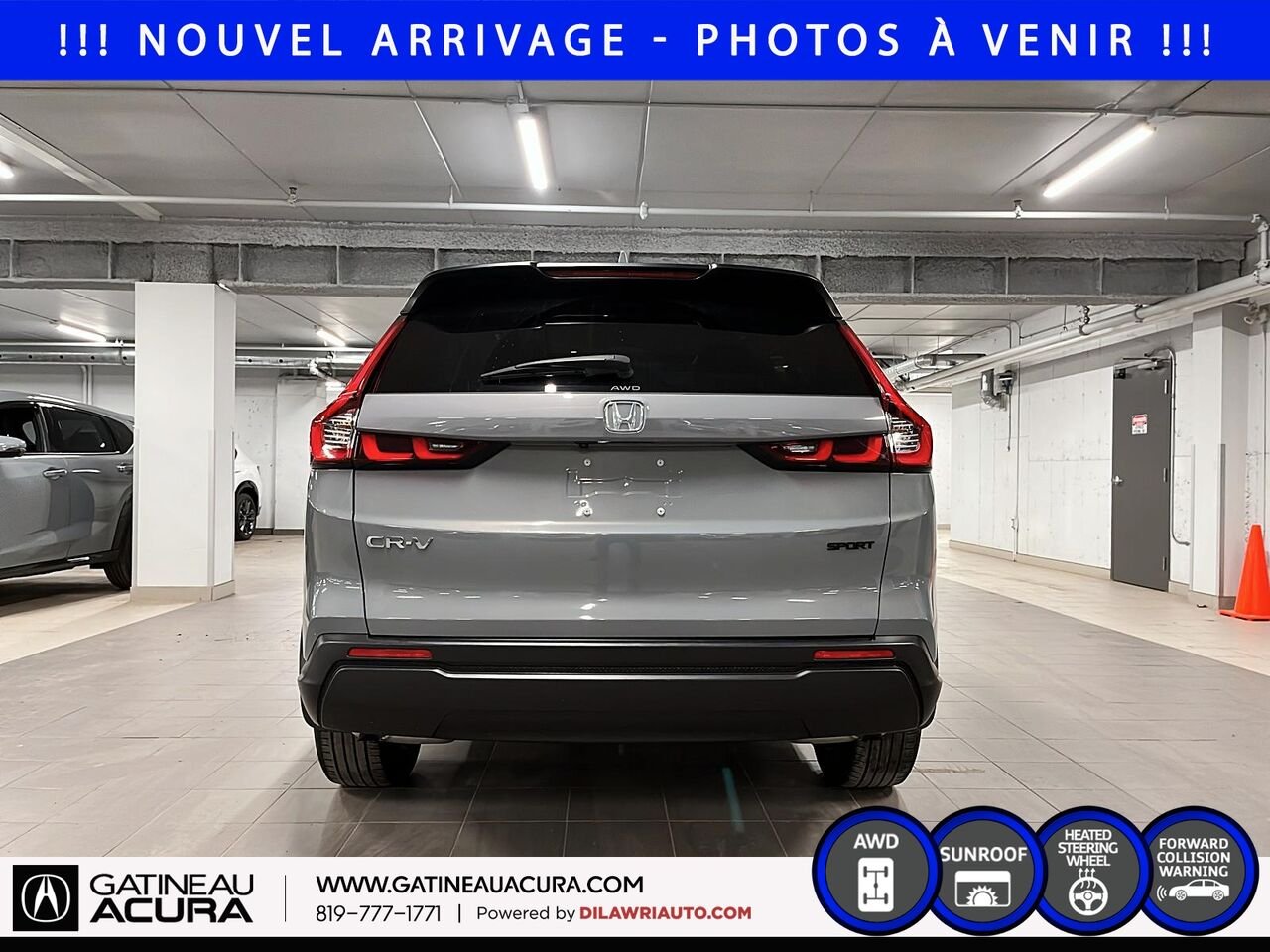 Honda CR-V Sport AWD 2023 Gris Ottawa & Gatineau - photo #5