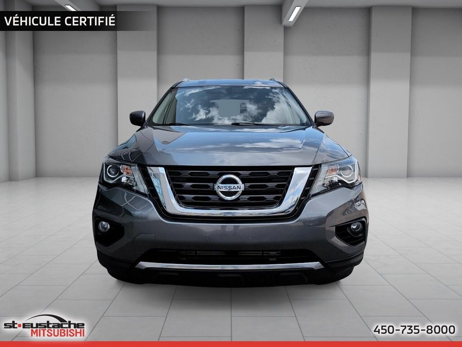 Nissan Pathfinder SV Technologie 4x4-7 passagers-bluetooth-gps-sièges chauffants 2018 Gris