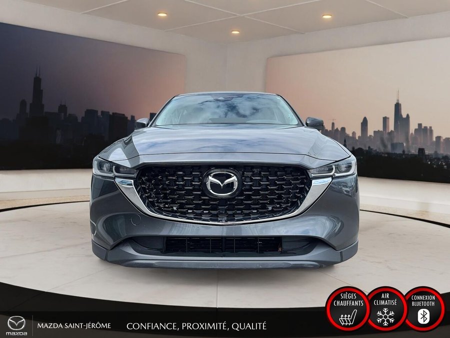 Mazda CX-5 GS | CUIR | AWD | MAGS | 2025 Gris