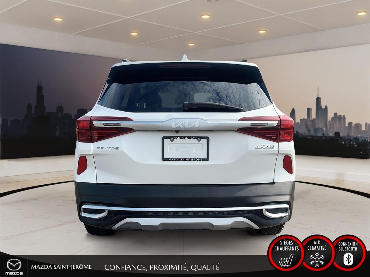 Kia Seltos 2023 Blanc Saint-Jérôme - photo #6