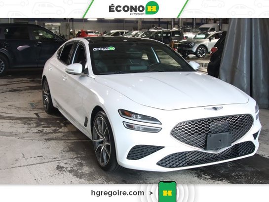 Genesis G70 2022 2022 Blanc