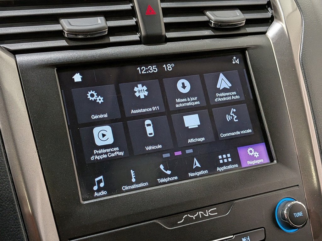 Ford Fusion Hybrid SEL FWD 2019 Blanc Val-David - photo #24