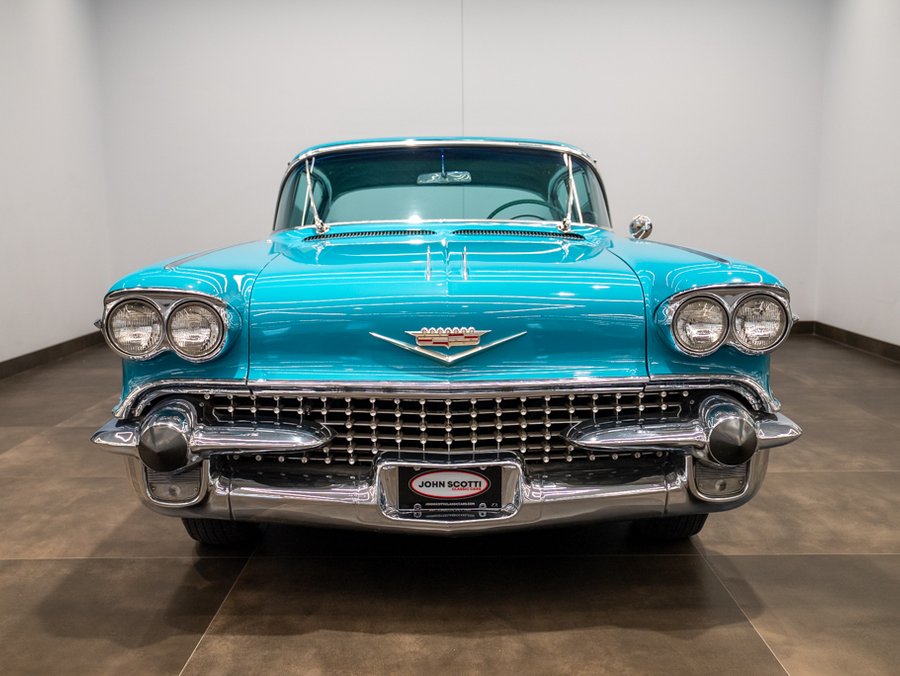 Cadillac Series 62 1958 1958 Bleu