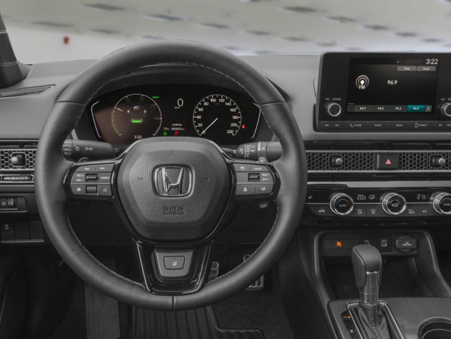 2026 Honda Civic Sedan Hybrid 2026 Rallye Red