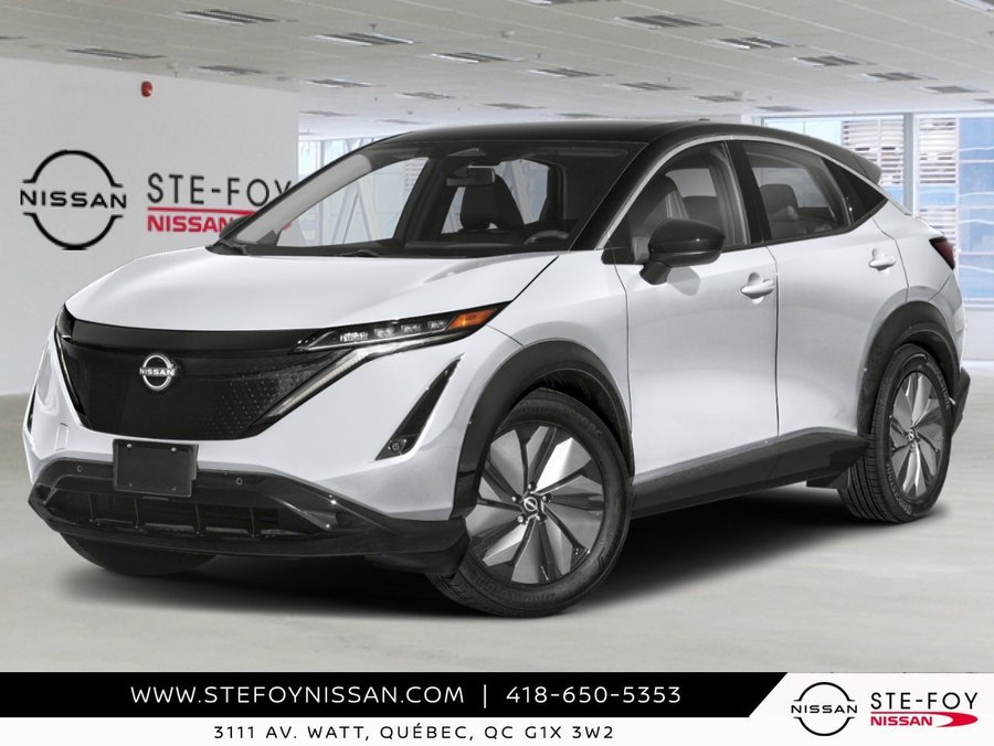 NISSAN ARIYA A6005 2026 Blanc Everest nacré triple couche/Diamant noir nacré