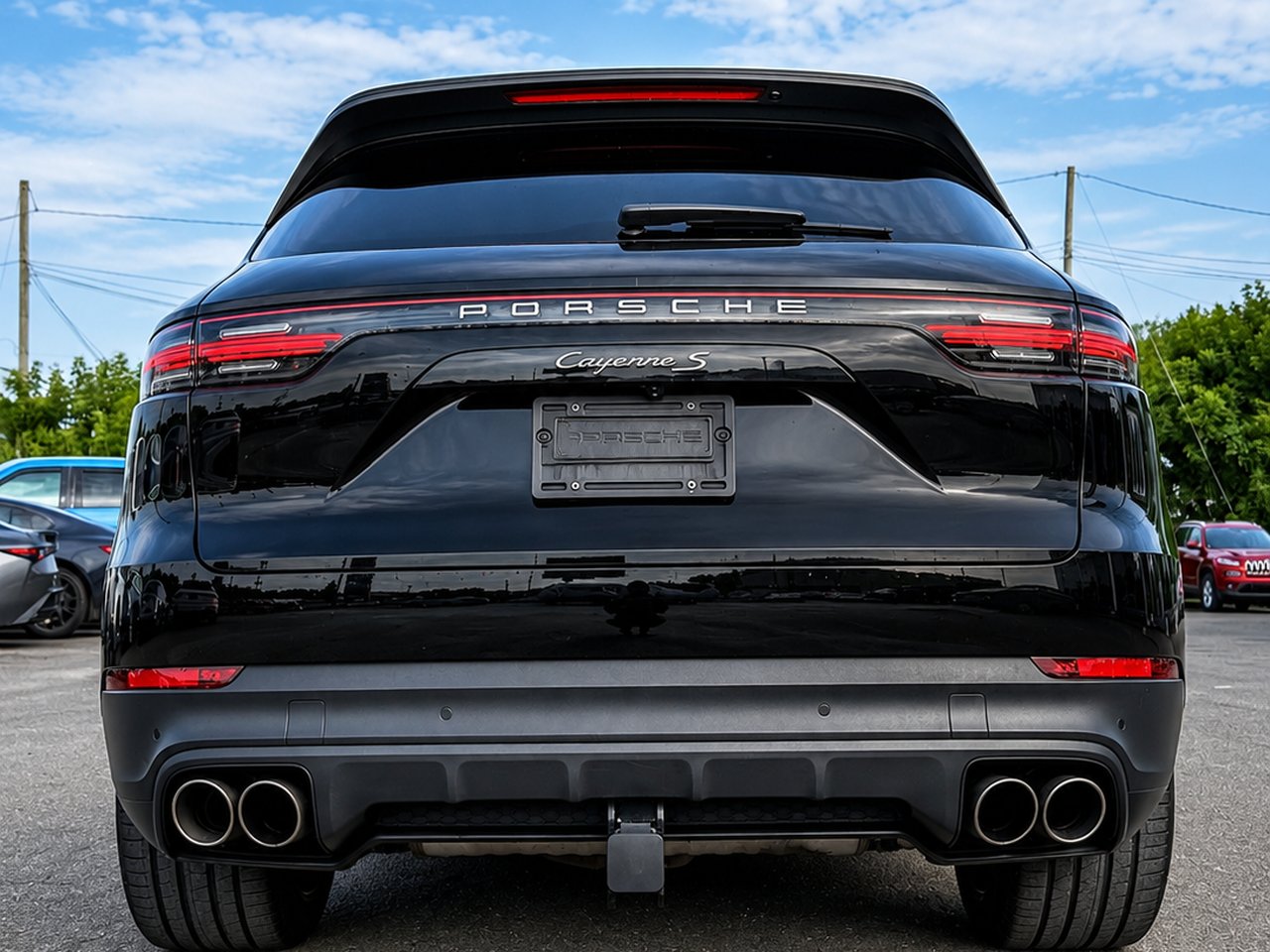Porsche Cayenne S 2019 Noir Granby - photo #6