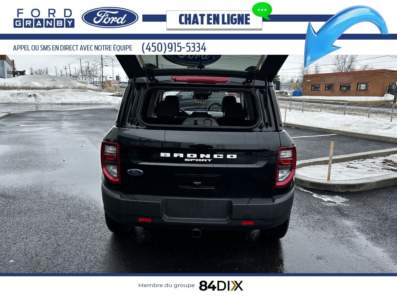 Ford BRONCO SPORT 2024 Noir Granby - photo #4