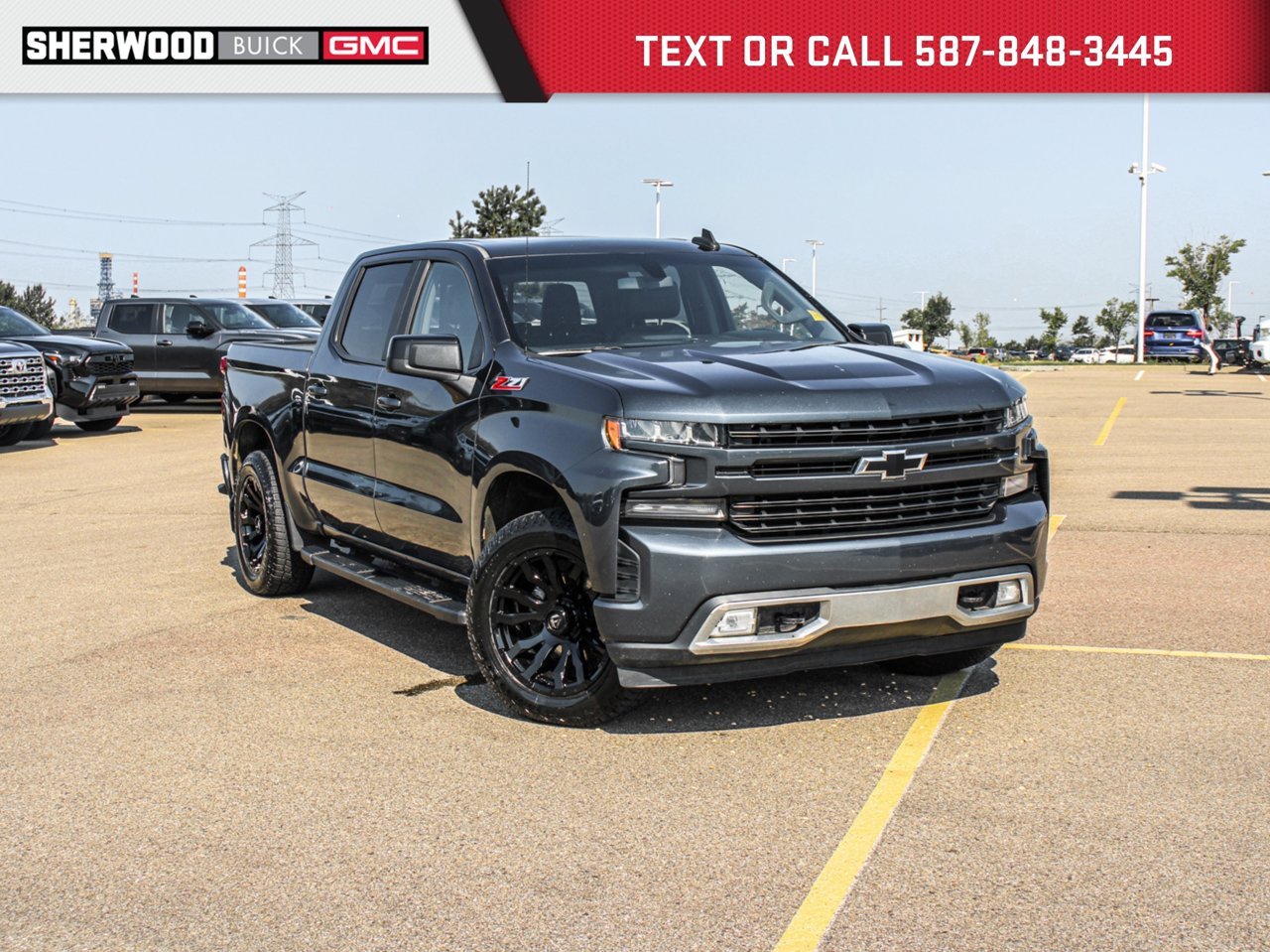 2019 Chevrolet Silverado 1500 4WD Crew Cab 147 RST Grey Sherwood Park - photo #0