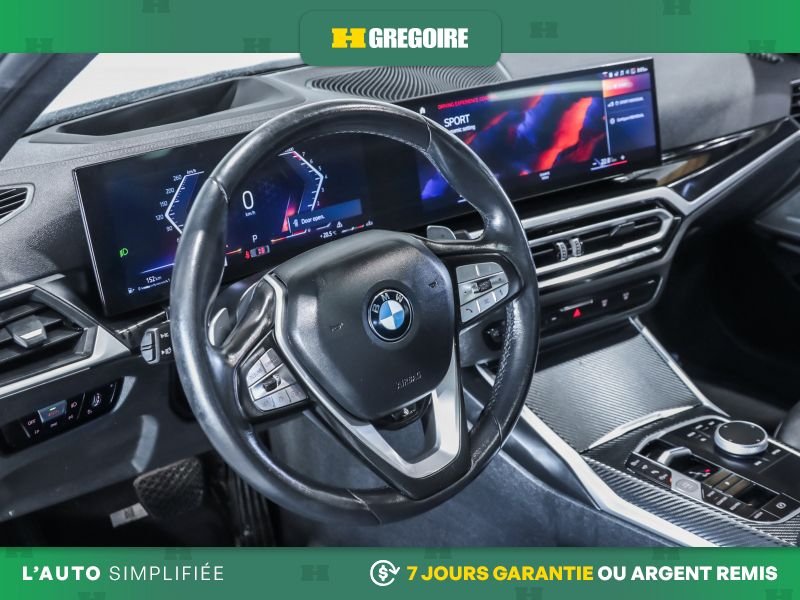 BMW 330I 724500 | 330I XDRIVE AWD AUTO A/C CUIR TOIT NAV GR ELECT MA 2023 Blanc Laval - photo #11