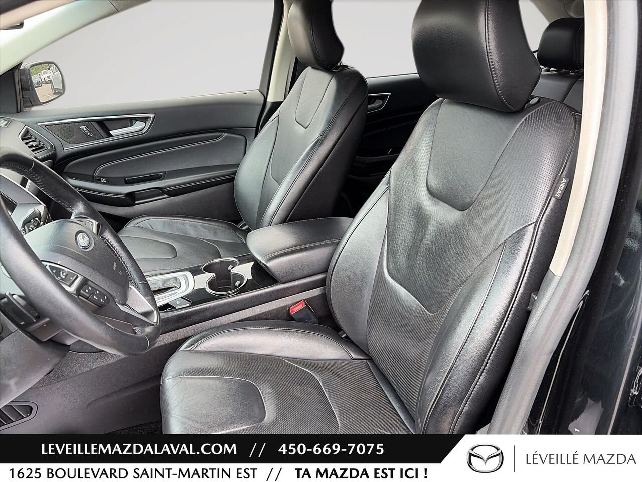 Ford Edge 4 portes Titanium, Traction intégrale 2017 Noir Laval - photo #11