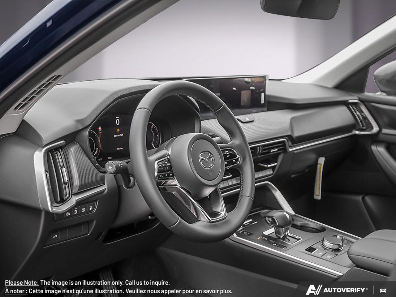 Mazda CX-90 hybride rechargeable JM3KKCHA9T1382410 2026 Bleu cristal foncé mica Mirabel - photo #11