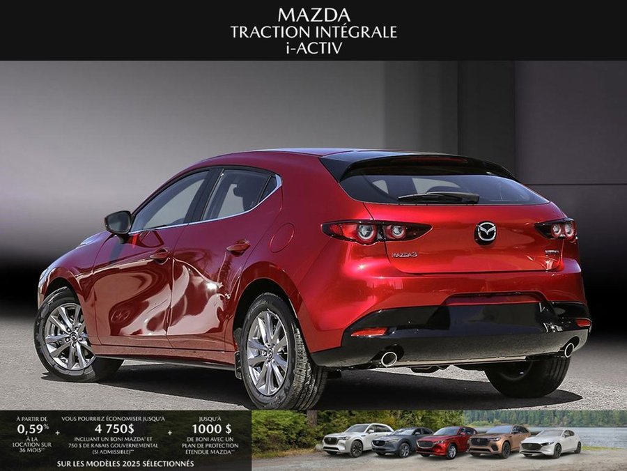 Mazda Mazda3 Sport 2025 2025 Rouge vibrant cristal métallisé