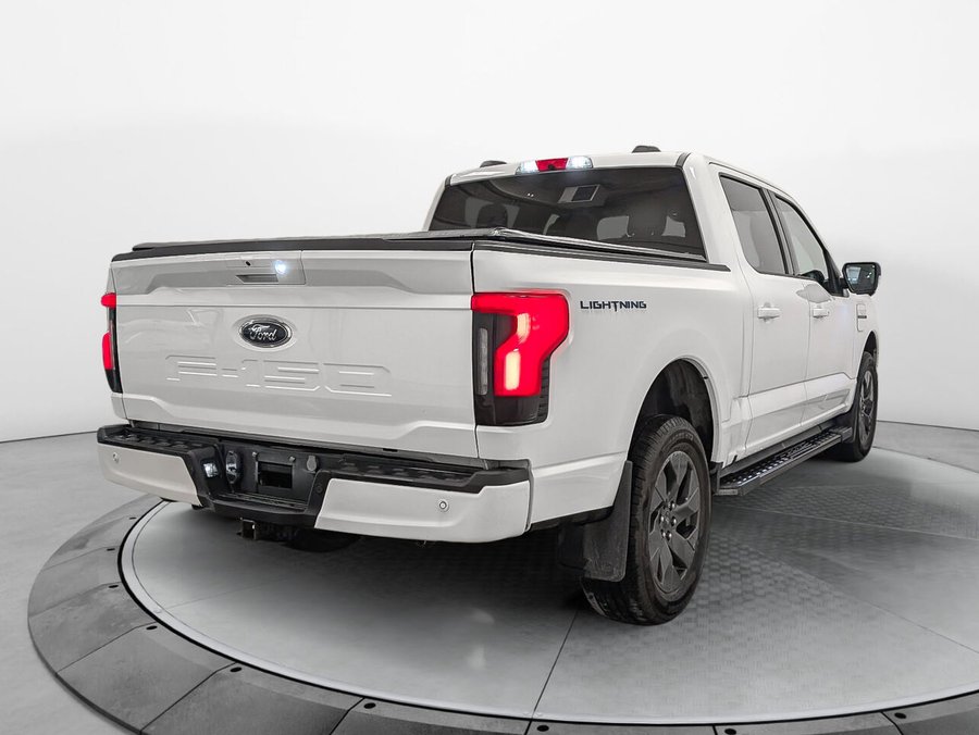 Ford F-150 Lightning 4WD Grosse Batterie Cache Caisse 2023 Blanc