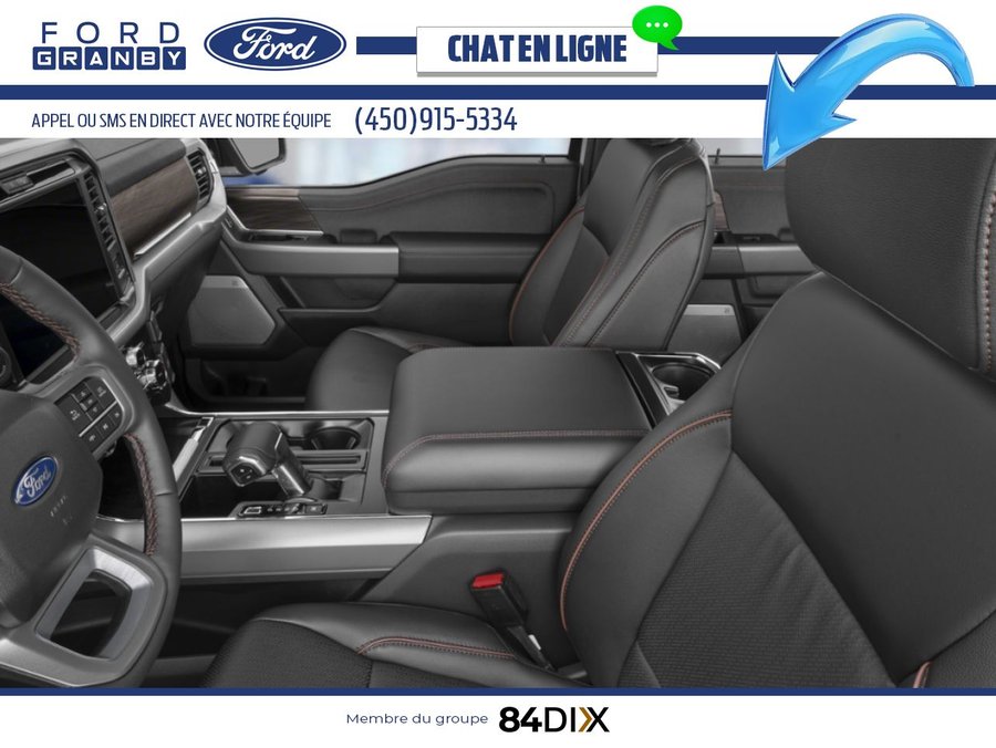 Ford F-150 LARIAT cabine SuperCrew 4RM caisse de 5,5 pi 2026 Blanc Oxford