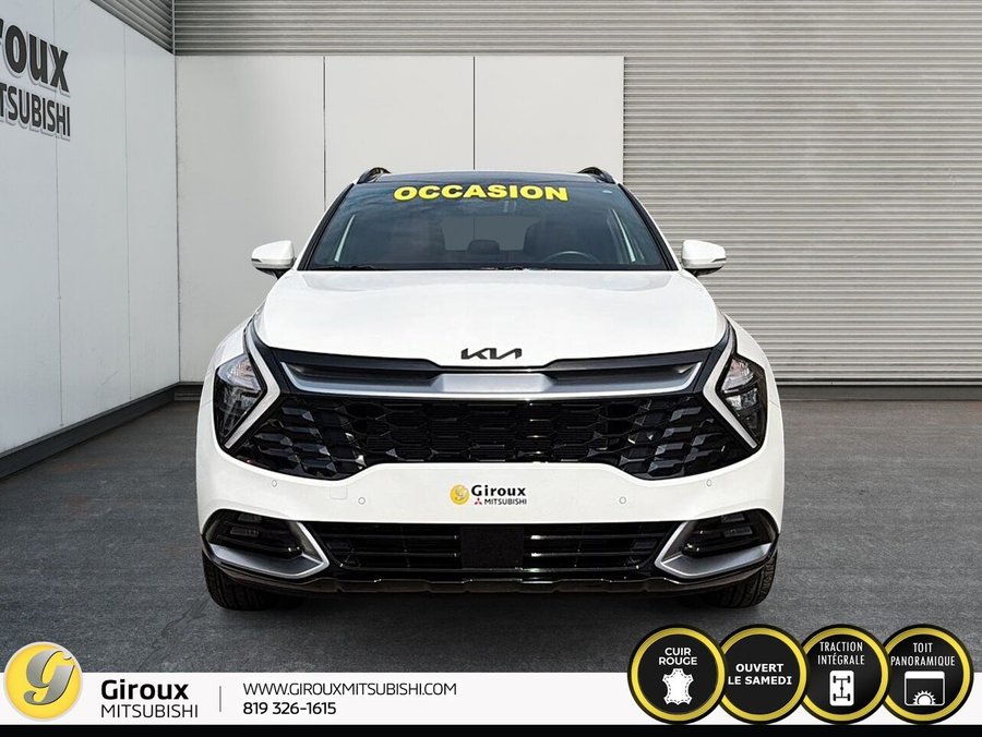 Kia Sportage EX Premium TI avec intérieur rouge 2025 Blanc