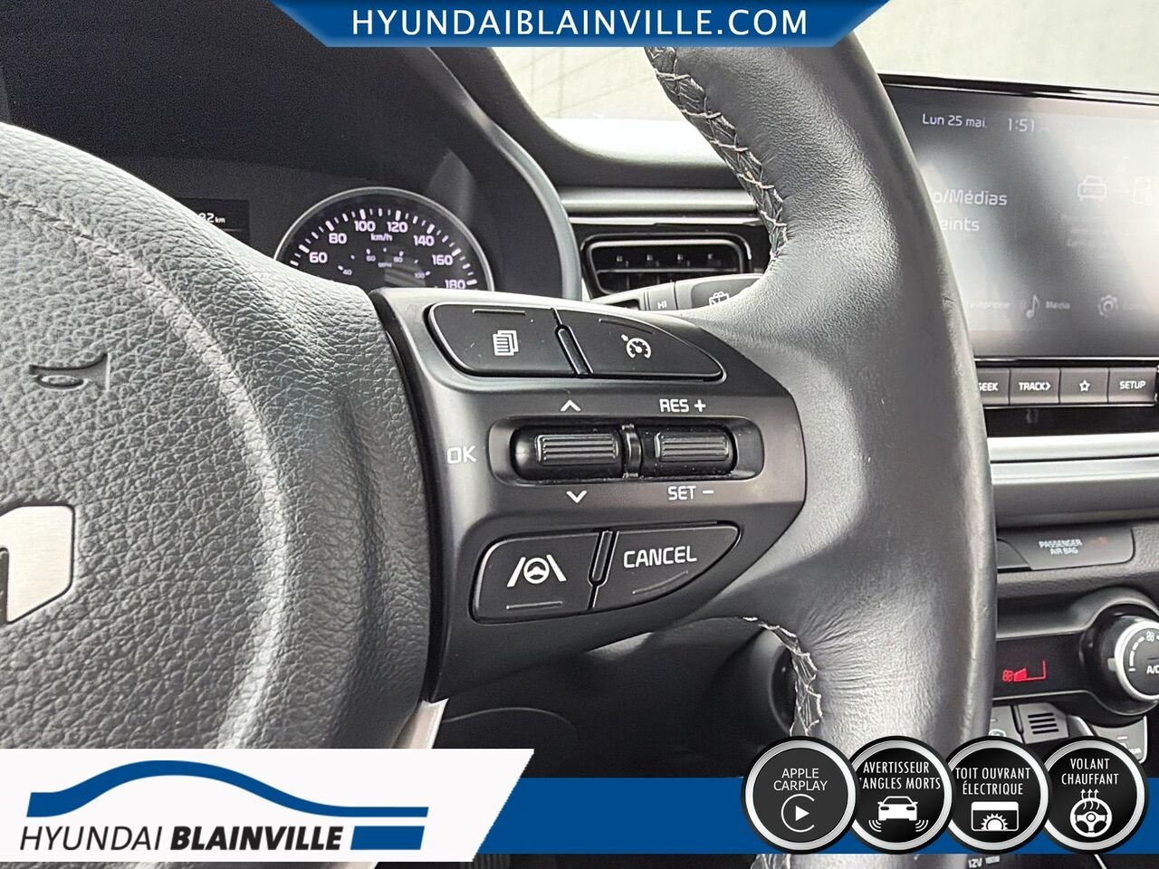 Kia Rio 5 portes 2023 Bleu Blainville - photo #14
