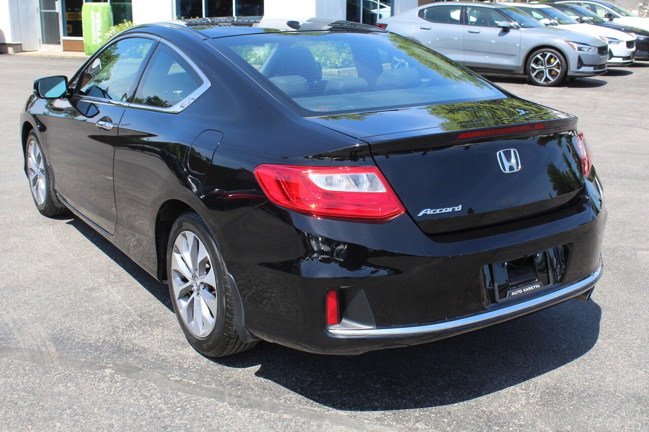 2013 Honda Accord Coupe VIN: 1HGCT1B85DA801943 Black Sainte-Rose - photo #2