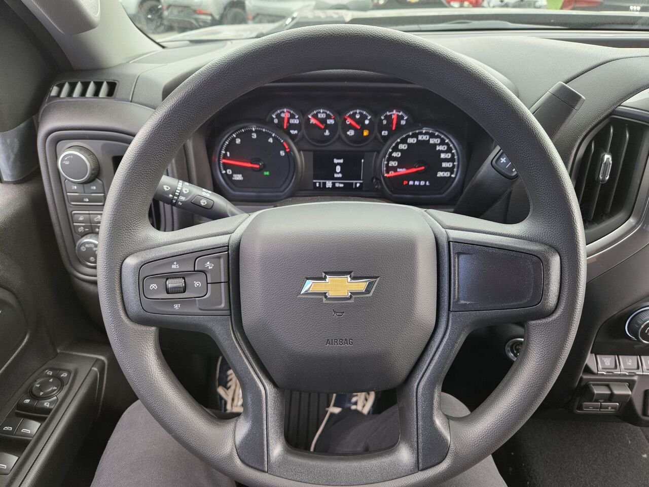 2026 Chevrolet Silverado 2500HD Custom cabine multiplace 4RM 159 po BLACK Thetford Mines - photo #8