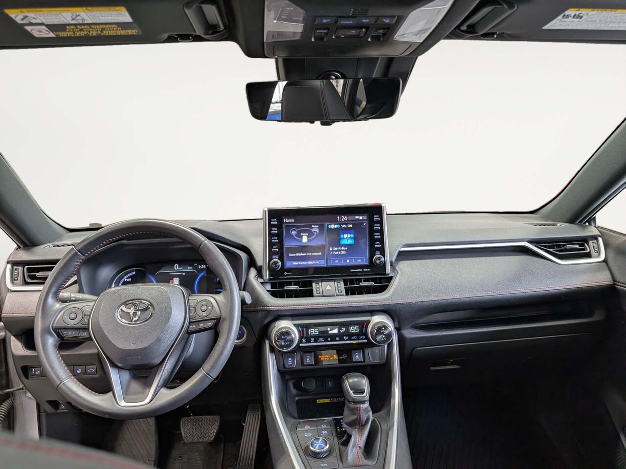 Toyota RAV4 Prime XSE PRIME-HYBRIDE BRANCHABLE/SIÈGES CHAUFFANTS/TOIT OUVRANT/VOLANT CHAUFFANT/AC BIZONE 2022 Gris Sherbrooke - photo #18