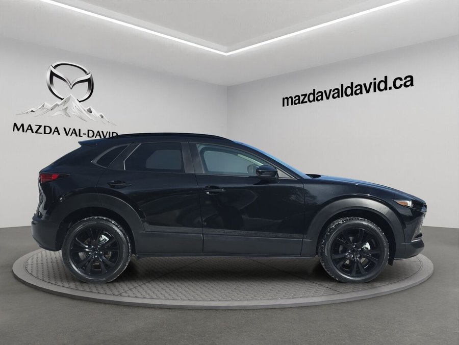 2026 Mazda CX-30 Gs, awd, sièges, volant et rétroviseurs chauffants Jet Black Mica