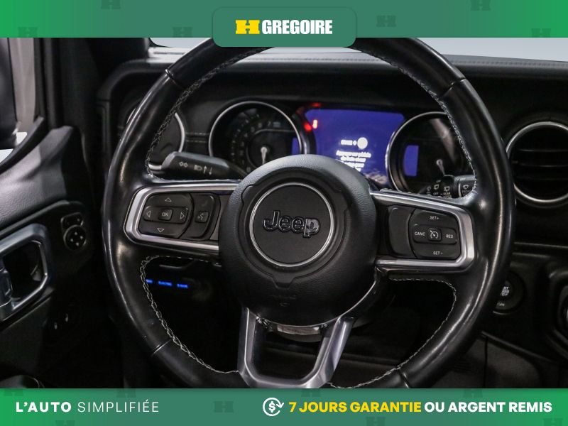 Jeep Wrangler 728442 | 4XE SAHARA PLUG IN HYBRID 4WD CUIR MAGS 20 PO 2021 Gris Laval - photo #15