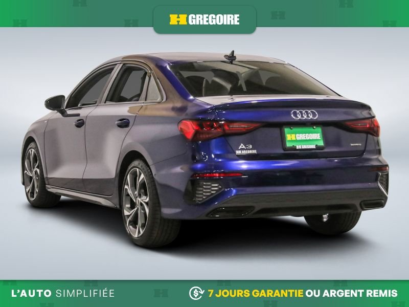 2023 Audi A3 Blue Blainville - photo #5