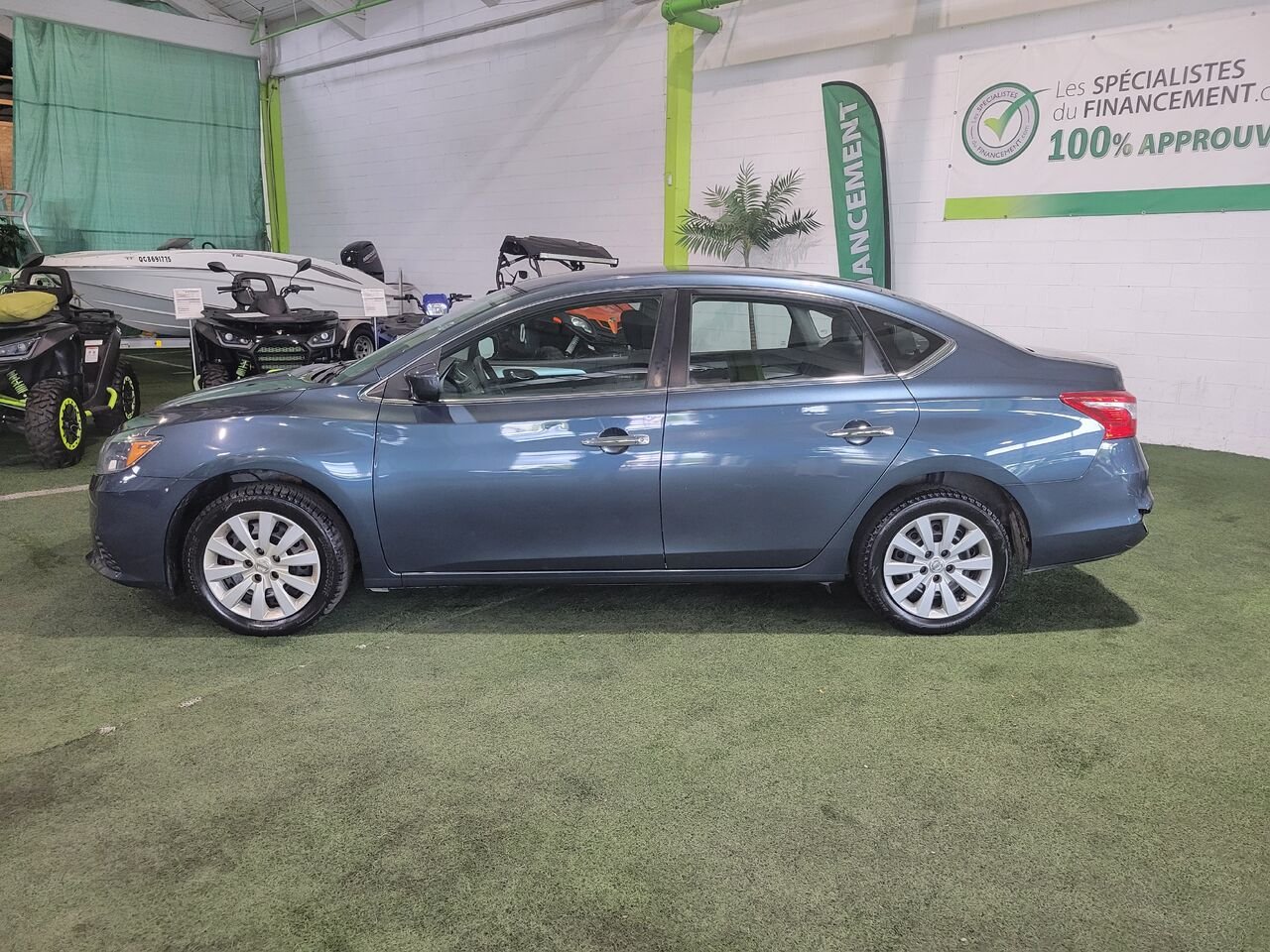 Nissan Sentra 2018 Bleu Longueuil, - photo #2