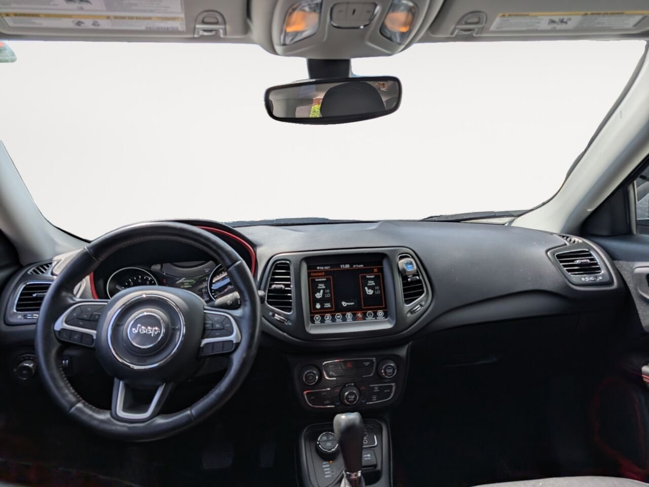 Jeep Compass Trailhawk/SIÈGES CHAUFFANTS/VOLANT CHAUFFANT/AC/CAMÉRA DE RECUL 2021 Gris Sherbrooke - photo #9