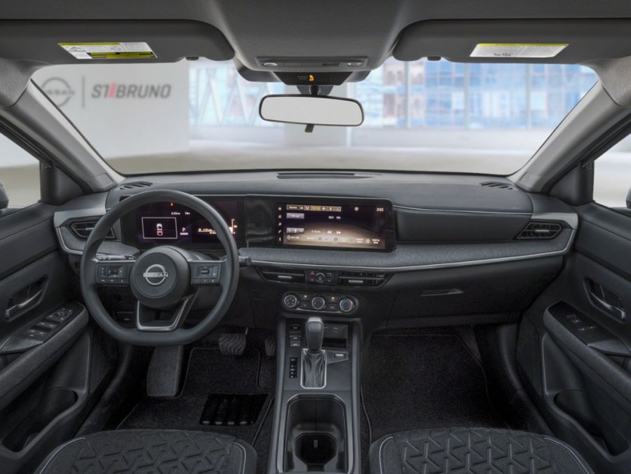 Nissan Kicks 2026 2026 Gris poudre métallisé/Couche teintée Braise écarlate