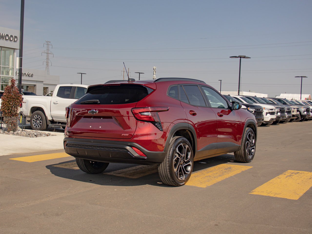2025 Chevrolet Trax FWD 4dr 2RS Red Sherwood Park - photo #9