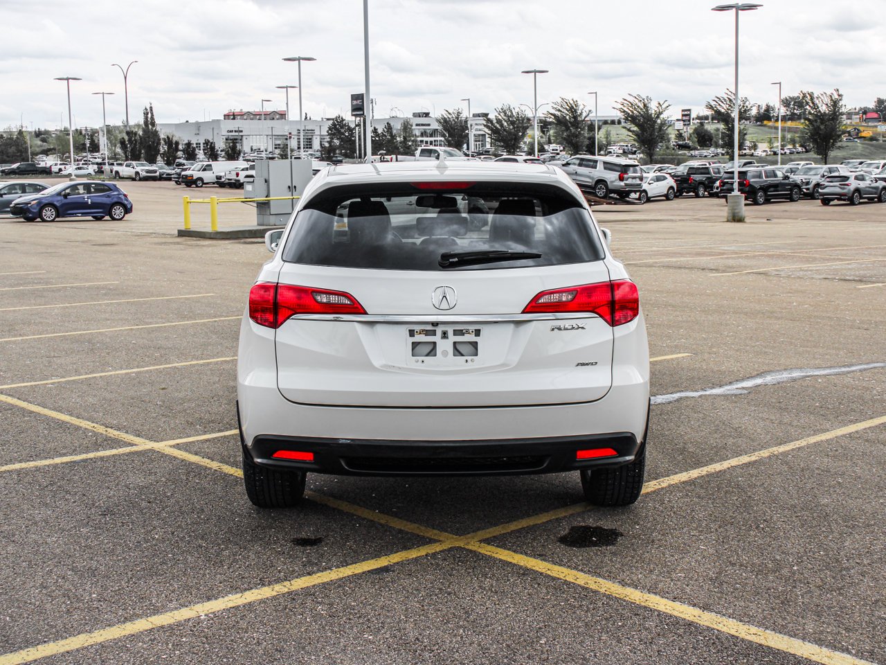 2014 Acura RDX AWD 4dr White Sherwood Park - photo #6