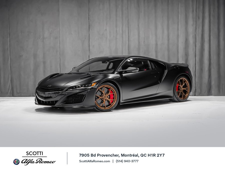 2017 Acura NSX Black