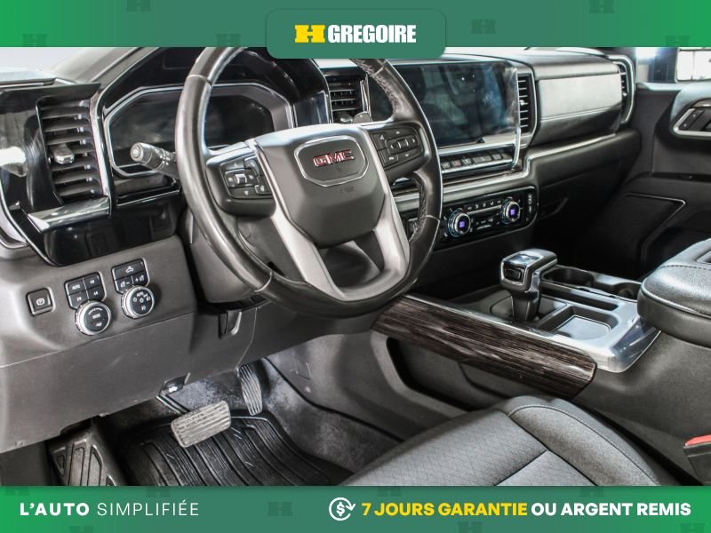 GMC Sierra 1500 R3660 | ELEVATION DURAMAX CREW CAMERA VOLANT/SIEGES CHAUFF 2022 Noir Laval - photo #13
