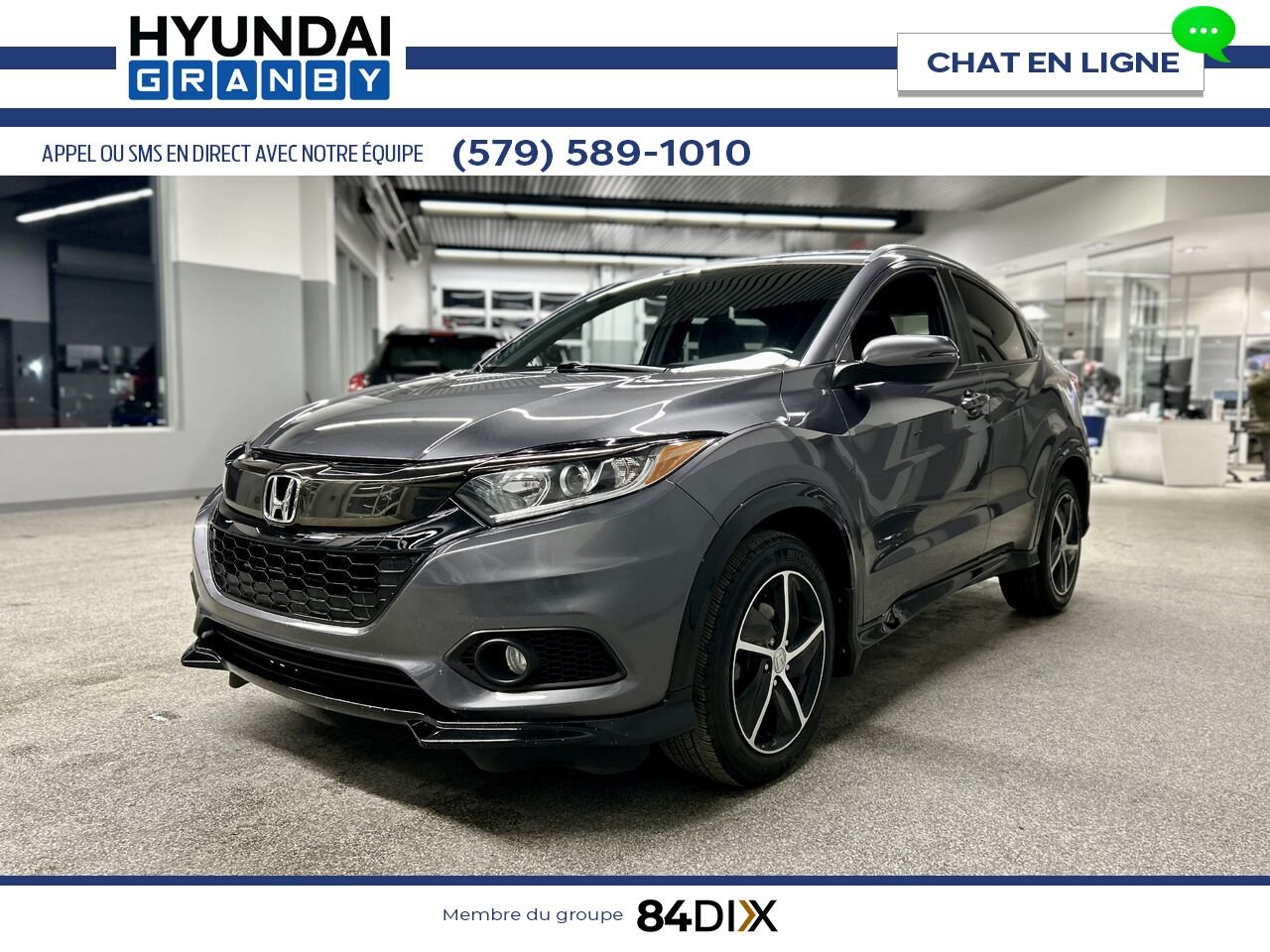 Honda HR-V 2020 Gris Granby - photo #2