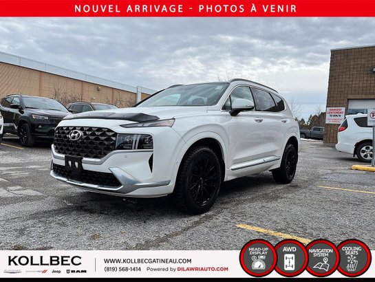 HYUNDAI SANTA FE ***CLEAN CARFAX + BAS KILOMÉTRAGE *** 2023 Blanc