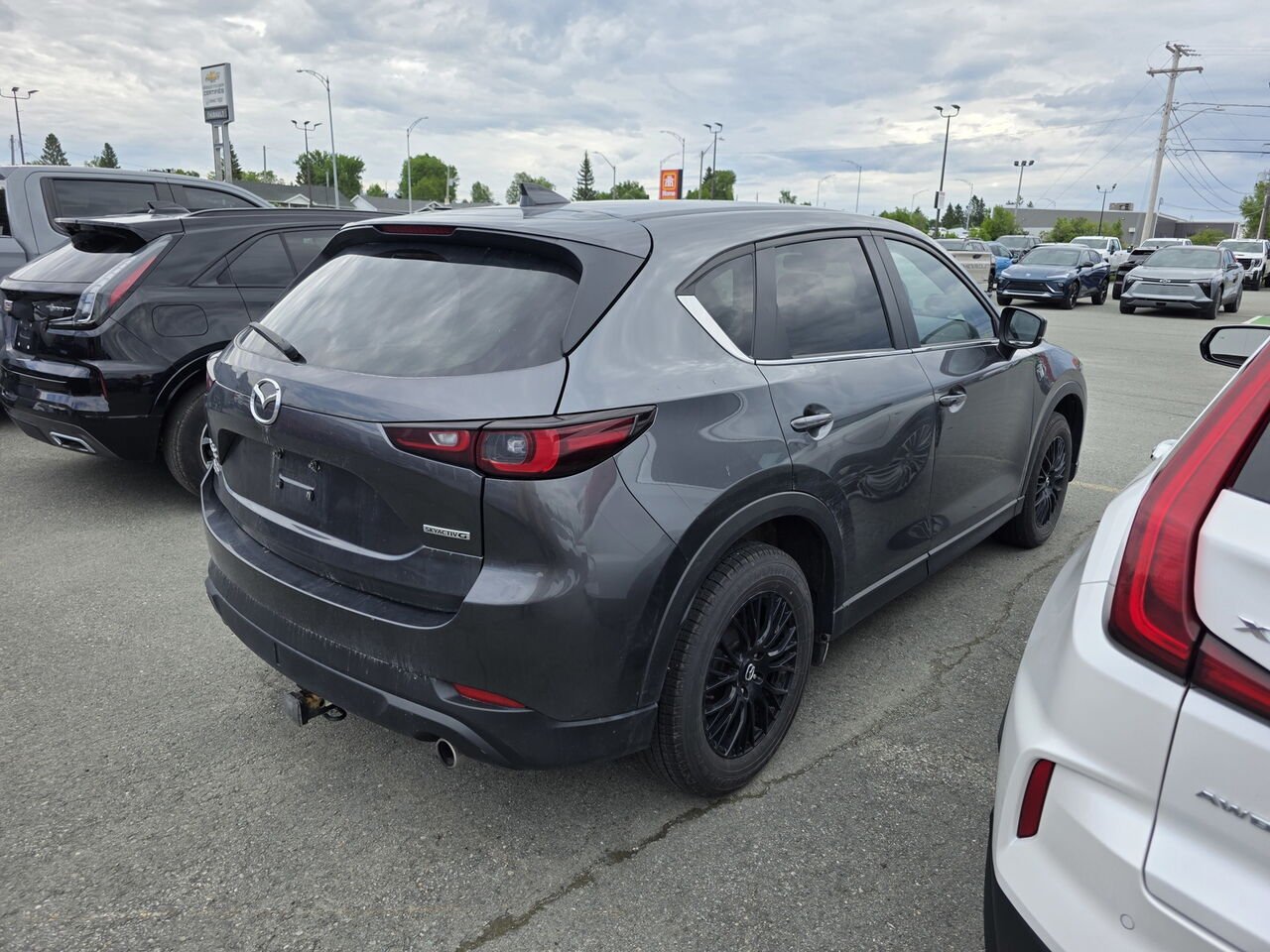 Mazda CX-5 GS 2024 Gris Rouyn-Noranda - photo #33