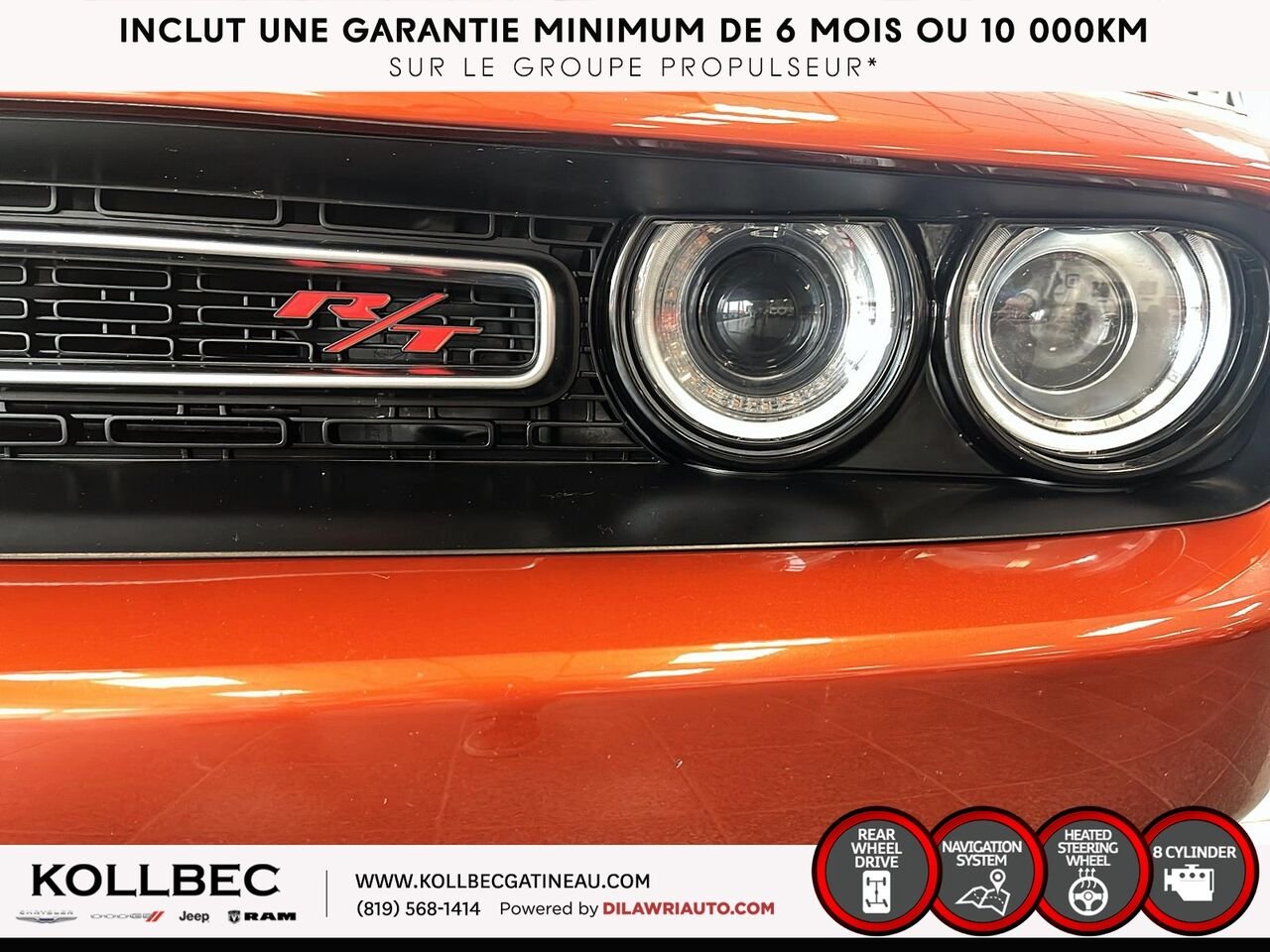 2021 DODGE CHALLENGER R/T Orange Ottawa & Gatineau - photo #16