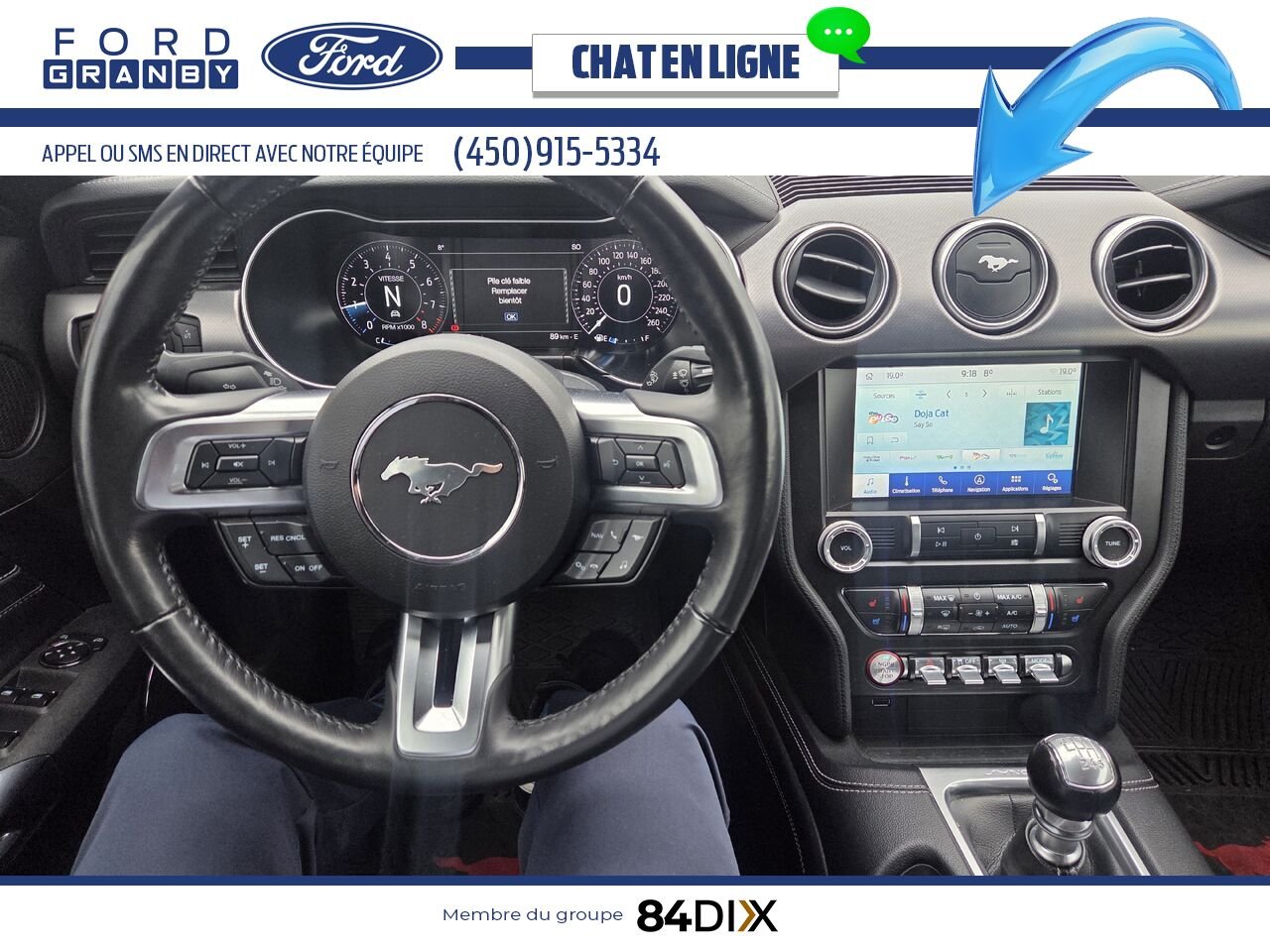 Ford Mustang 2020 Rouge Granby - photo #13