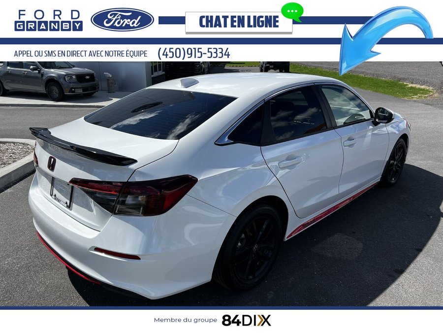 Honda Civic Berline LX CVT 2026 Blanc