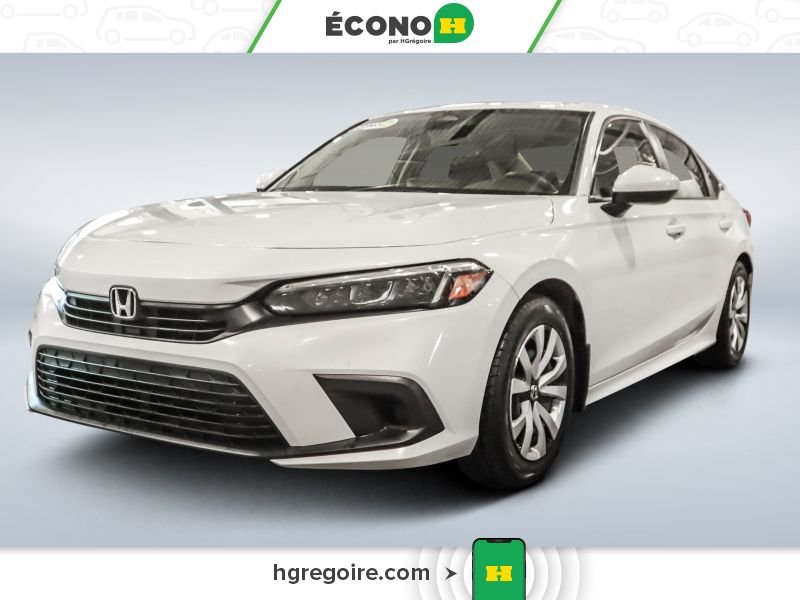 2022 Honda Civic White Saint-Eustache - photo #2