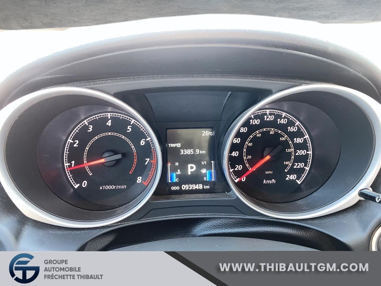 MITSUBISHI RVR GT traction intégrale 4 portes CVT GT 2015 Bleu Montmagny - photo #11