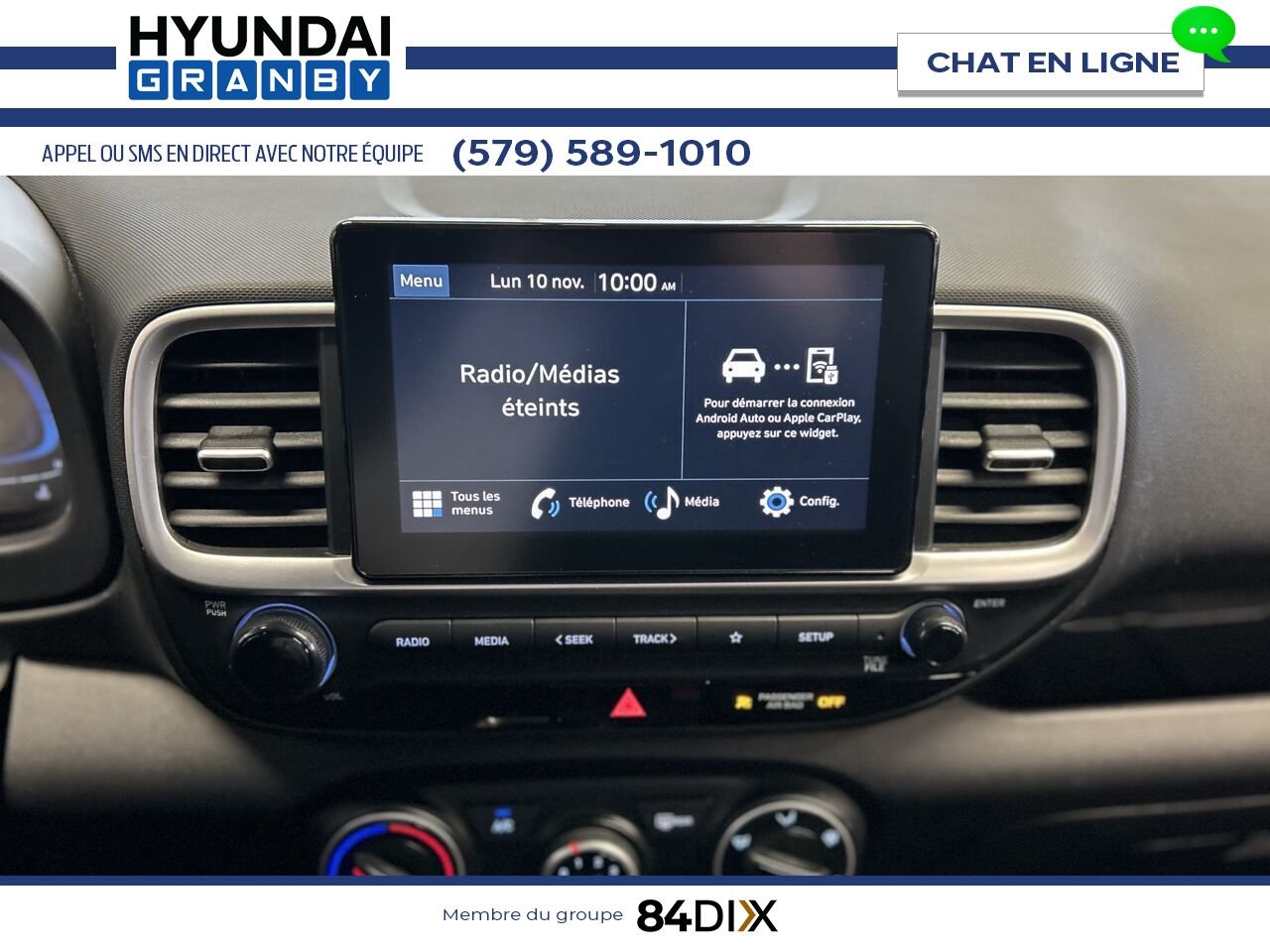 Hyundai Venue 2024 Noir Granby - photo #16