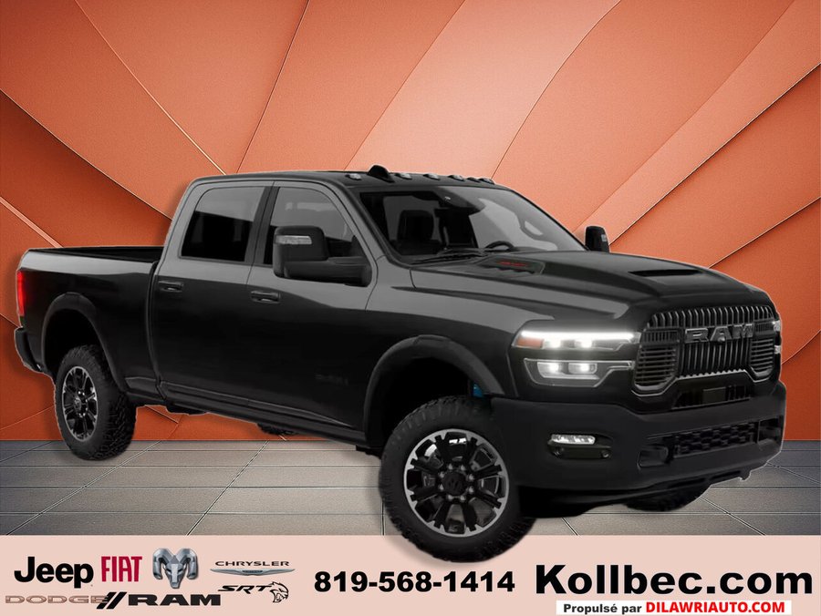 RAM 2500 2026 2026 Couche nacrée cristal noir étincelant