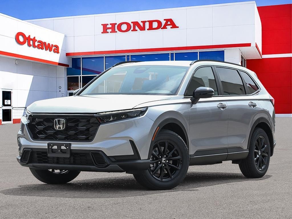 2026 Honda CR-V Hybrid Sport AWD Argent reflet solaire métallisé Ottawa & Gatineau - photo #0