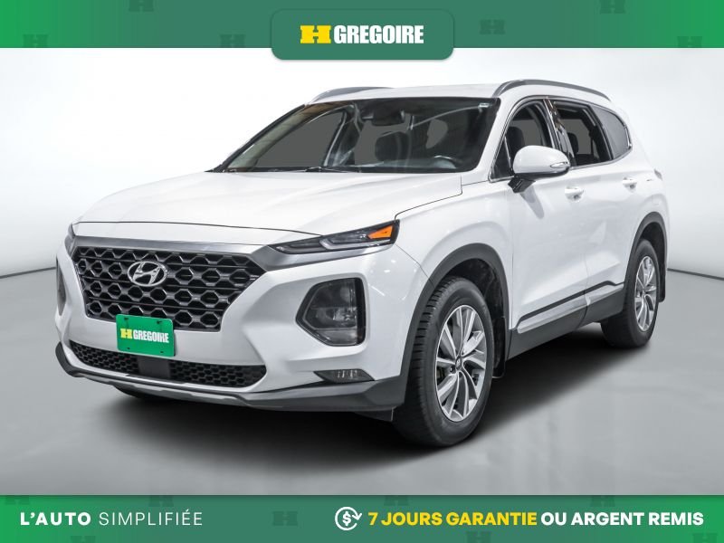 2019 Hyundai Santa Fe 2019 White