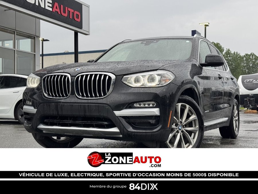 BMW X3 Xdrive 2018 2018 Noir