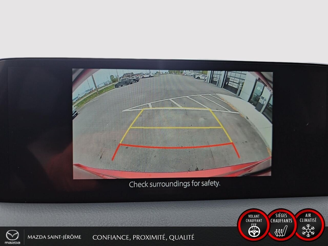 2025 Mazda CX-5 GS | CUIR | AWD | MAGS | Red Saint-Jérôme - photo #19