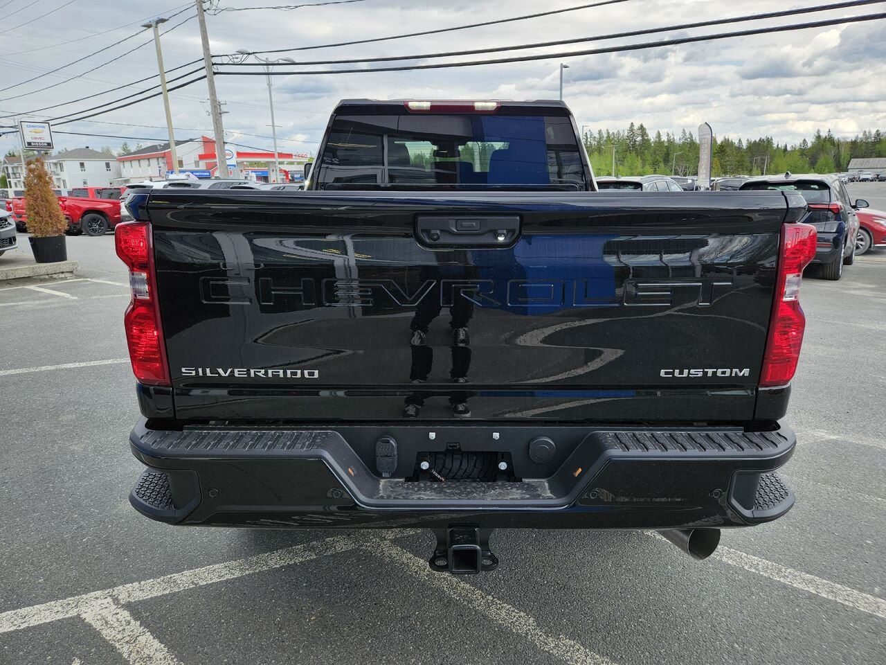 2026 Chevrolet Silverado 2500HD Custom cabine multiplace 4RM 159 po BLACK Thetford Mines - photo #4